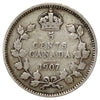 1907 Canada 5-cents Very Good (VG8) Scratched or impaired