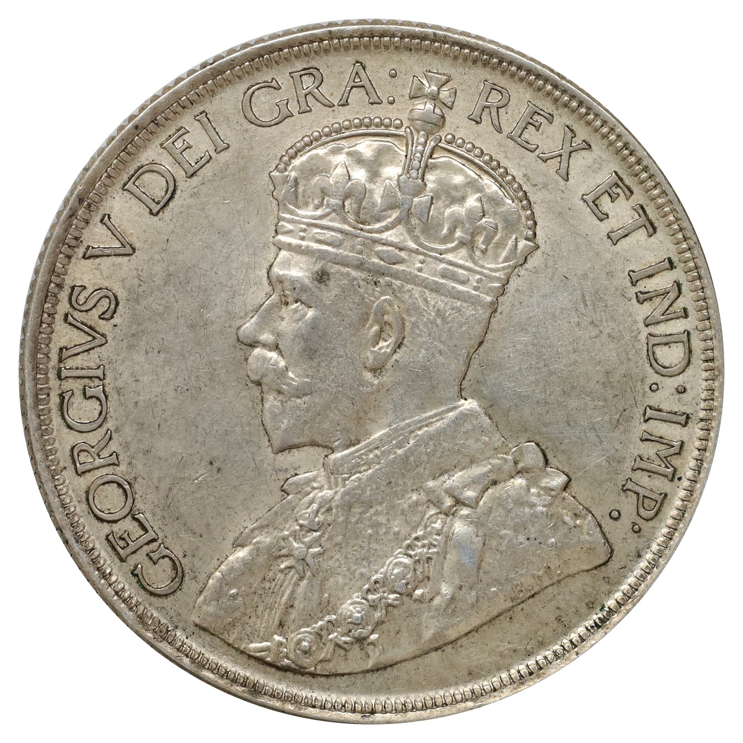 1936 Canada Dollar Almost Uncirculated (AU50) Scratched, Cleaned, or Impaired