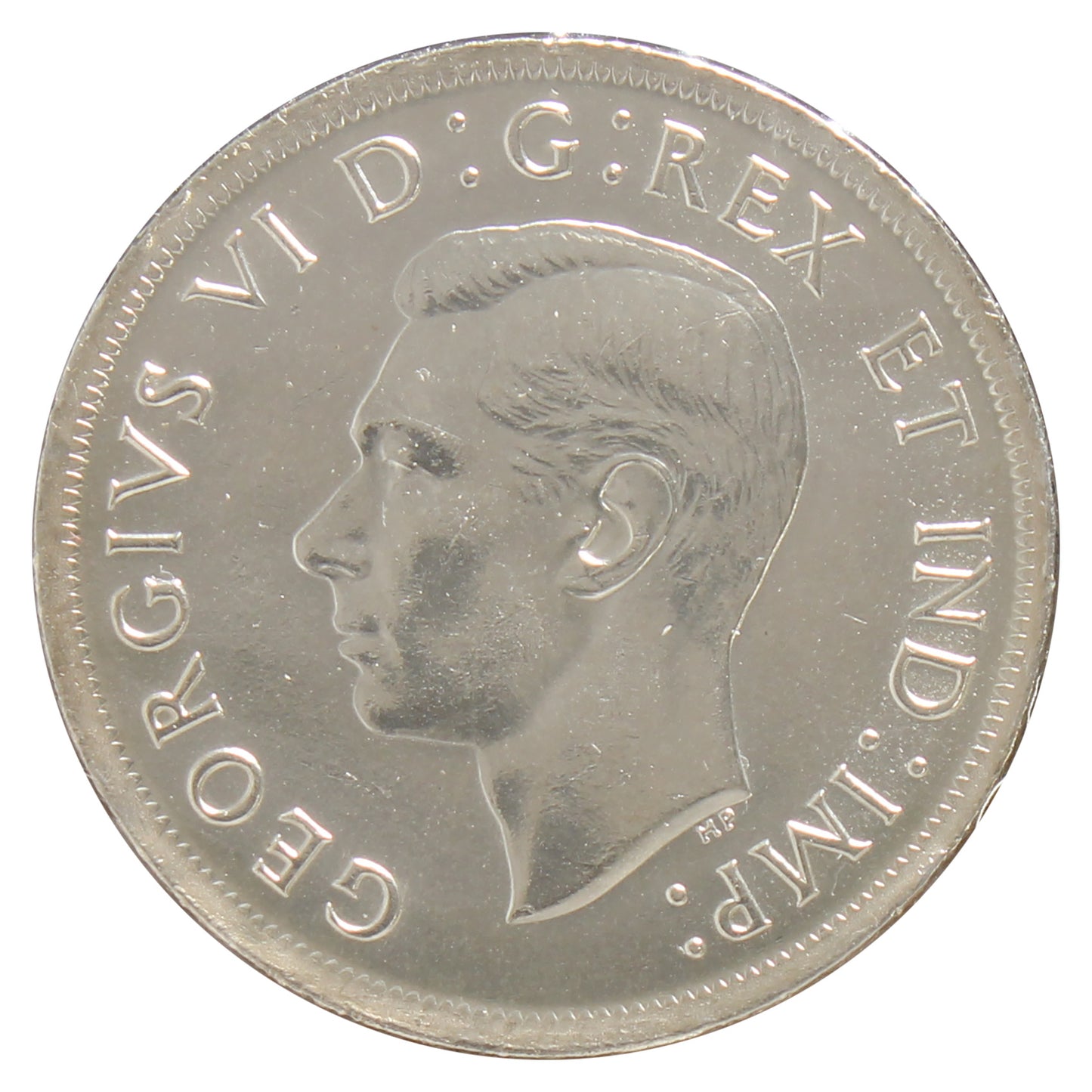 1937 Canada Dollar Almost Uncirculated (AU50) Cleaned, Scratched, or Impaired