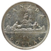 1952 Canada Dollar EF-AU (EF45) Scratched, nicks, or impaired