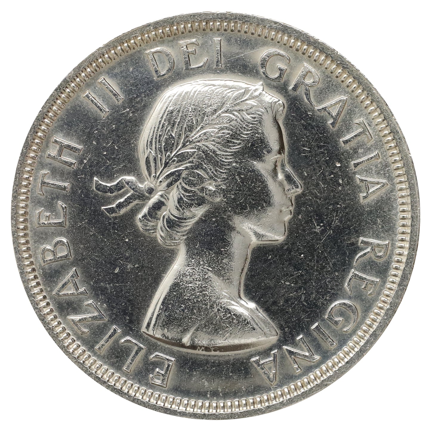 1954 SWL Canada Dollar EF-AU (EF45) Scratched, cleaned, or impaired