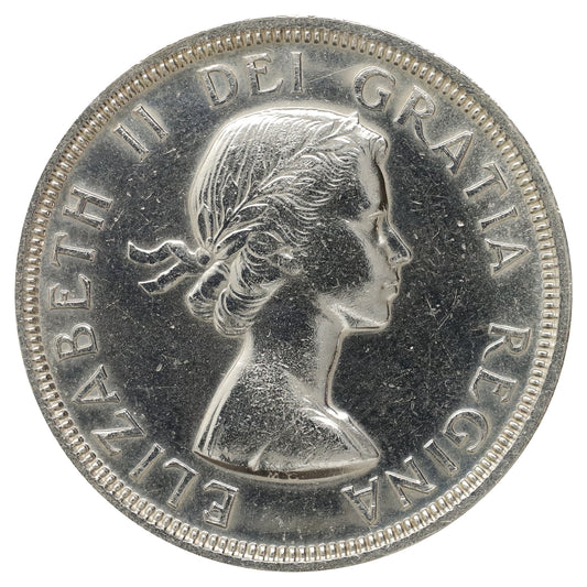 1954 SWL Canada Dollar EF-AU (EF45) Scratched, cleaned, or impaired