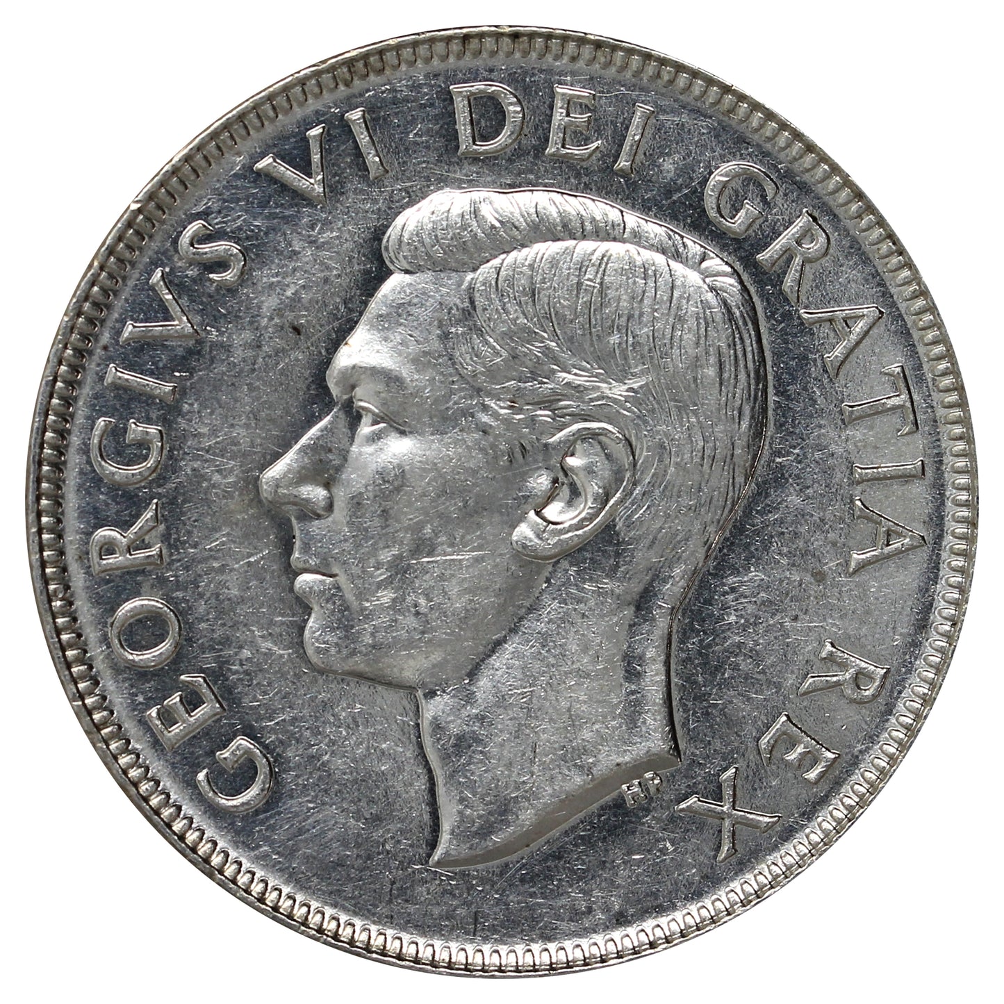 1952 Canada Dollar EF-AU (EF45) Cleaned