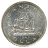 1949 Canada Dollar AU-UNC (AU55) Scratched, toned, or impaired