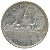 1950 SWL Canada Dollar VF-EF (VF30) Scratched, cleaned, or impaired