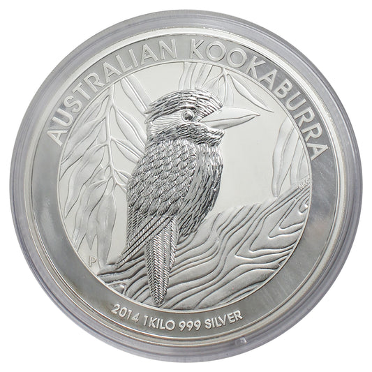 2014 Australia $30 Kookaburra 1 KILO .9999 Silver (No Tax) See Description