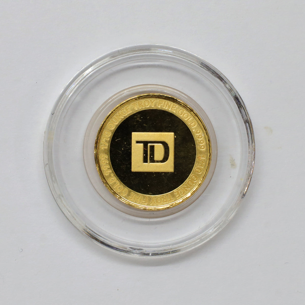 TD Bank Year of the Rat 1/10oz .9999 Fine Gold (No Tax) Flaws