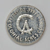 2021 BB 30th Ann. of Colonial Acres Coins 1oz Silver Round (No Tax) Scratches/Toning