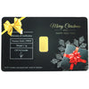 Karatbars 1 gram Gold Bar in Merry Christmas & Happy New Year Assay Card (No Tax)