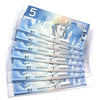 7x Sequential 2002 Canada $5 Knight-Dodge, 7Pcs.