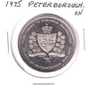 1975 Peterborough Ontario Anniversary Dollar Token