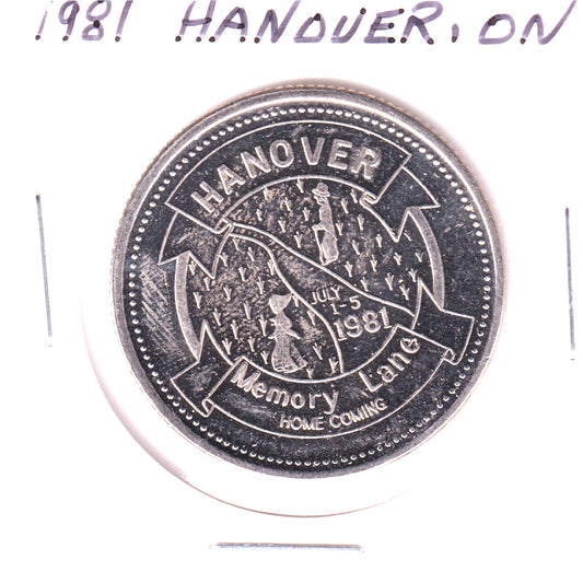 1981 Hanover, Ontario - Memory Lane Token