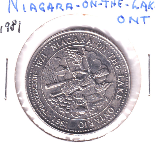 1981 Niagara-on-the-Lake, ON Commemorative Trade Dollar