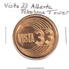 Vista 33 Alberta Telephone Tower Token