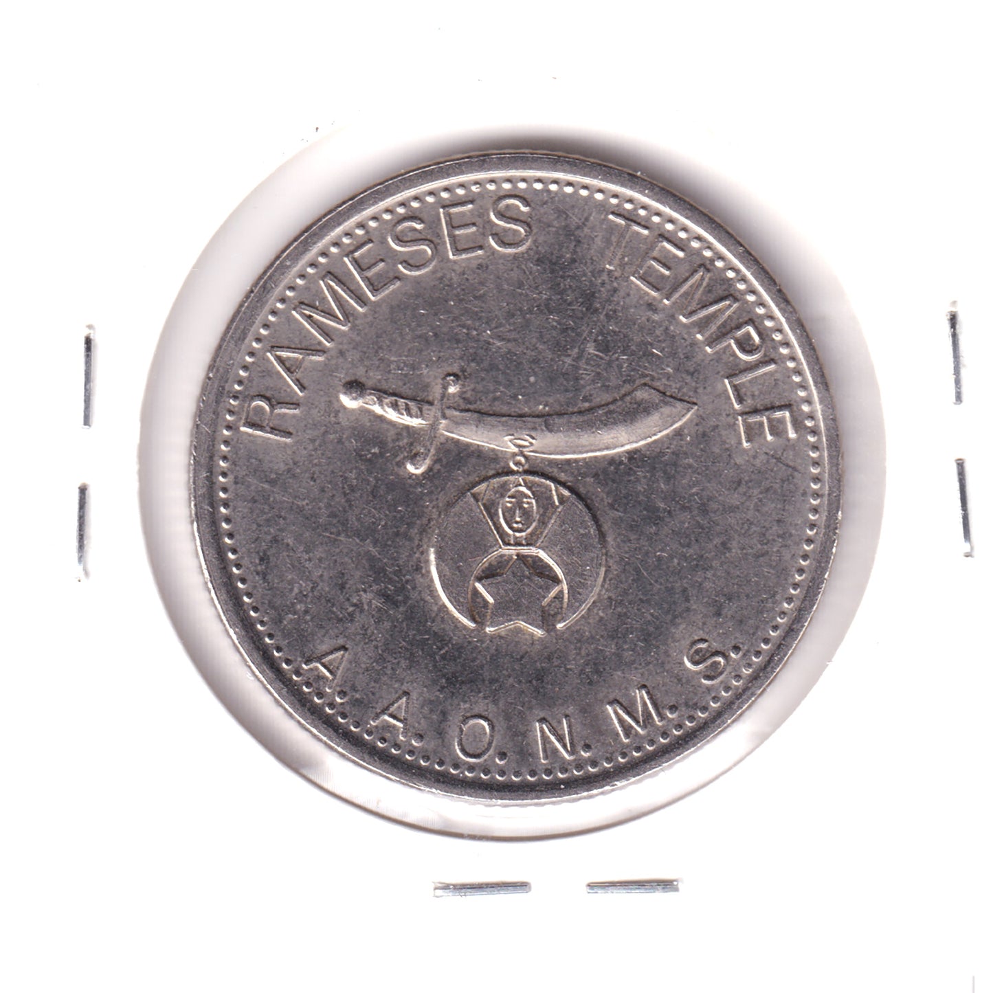 1980 Manito Shrine Club Collingwood Ceremonial Token