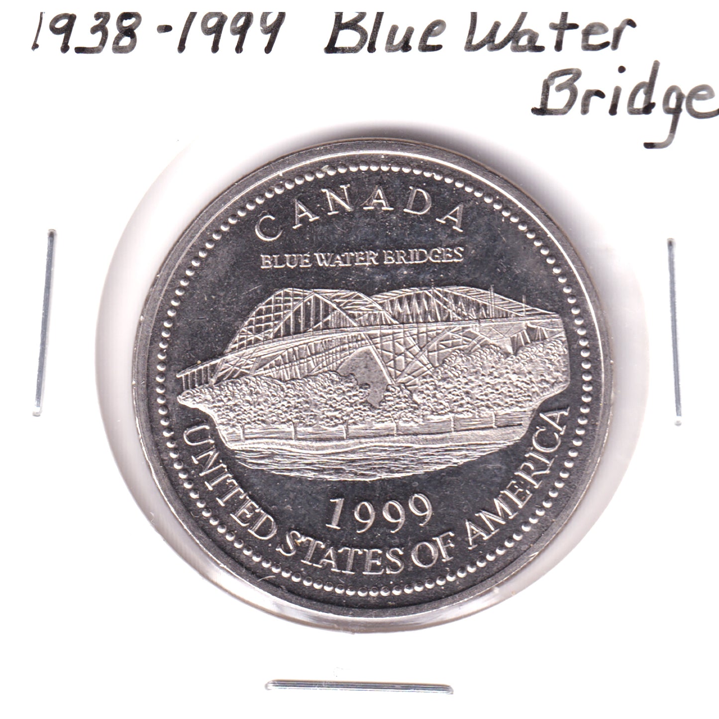 1939-1999 Bluewater Bridge Token