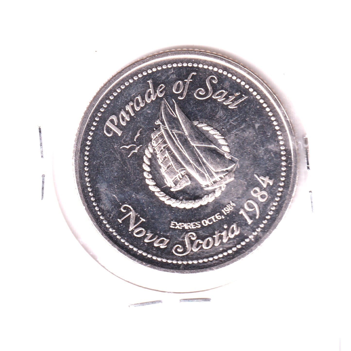 1984 Halifax, NS Joseph Howe Festival Commemorative Dollar Token