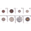 Lot of 8x 1906-1996 Canada Decimal, Fine to Brilliant Uncirculated, 8Pcs.