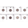 Lot of 8x 1853-1905 USA Dime, About Good to F-VF, 8Pcs. (Impaired)