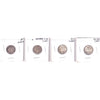 Lot of 4x 1892-1941 USA Dimes, F-VF to AU-UNC (Impaired)