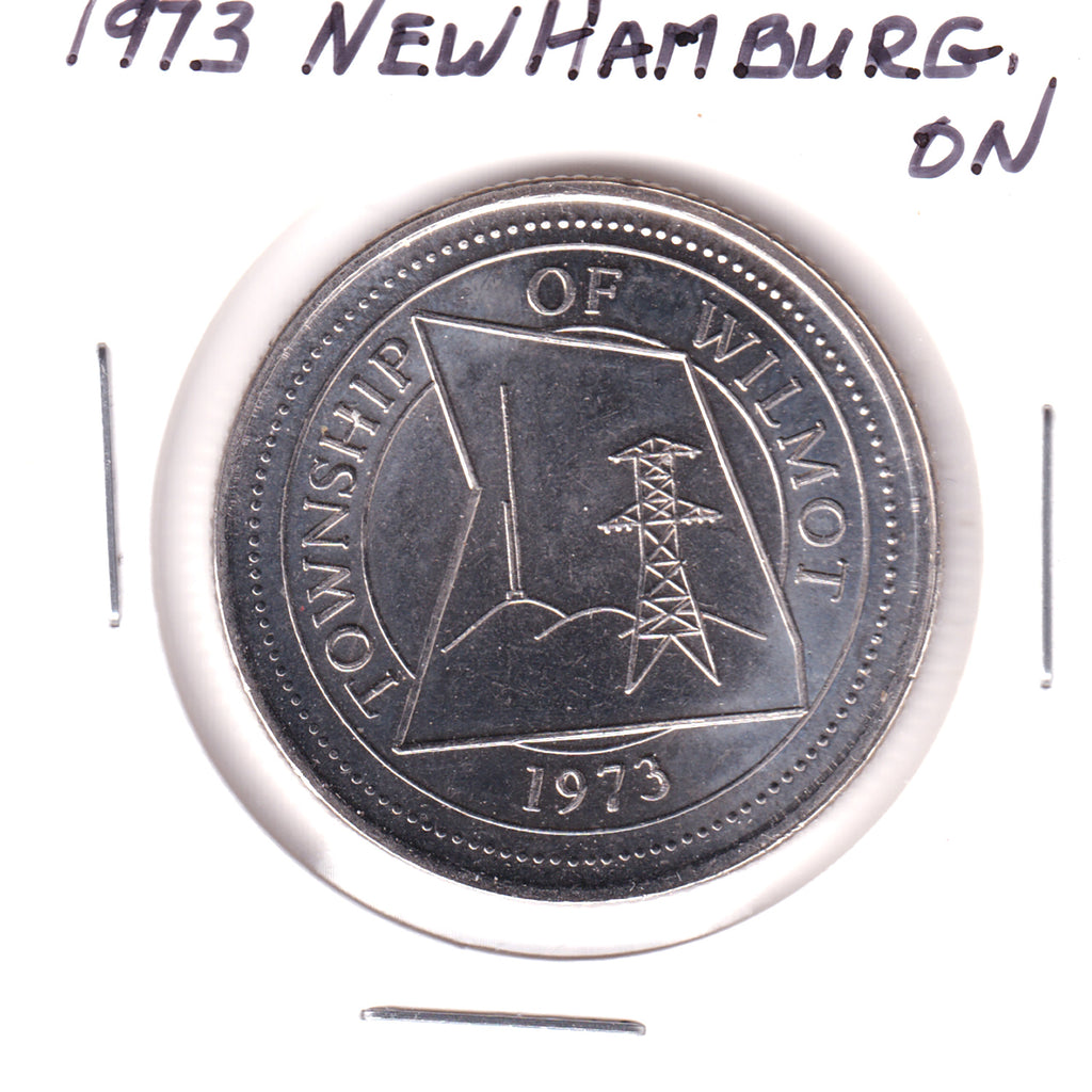 1973 New Hamburg, Ontario 125th Anniversary Token