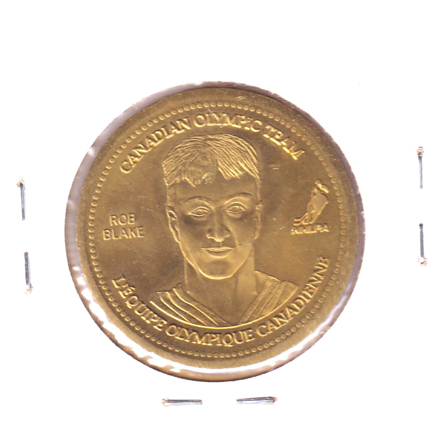 2002 Coca-Cola Olympic Team - Rob Blake Token