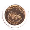 1982 Waterloo, ON 125th Anniversary Gold Plated Token