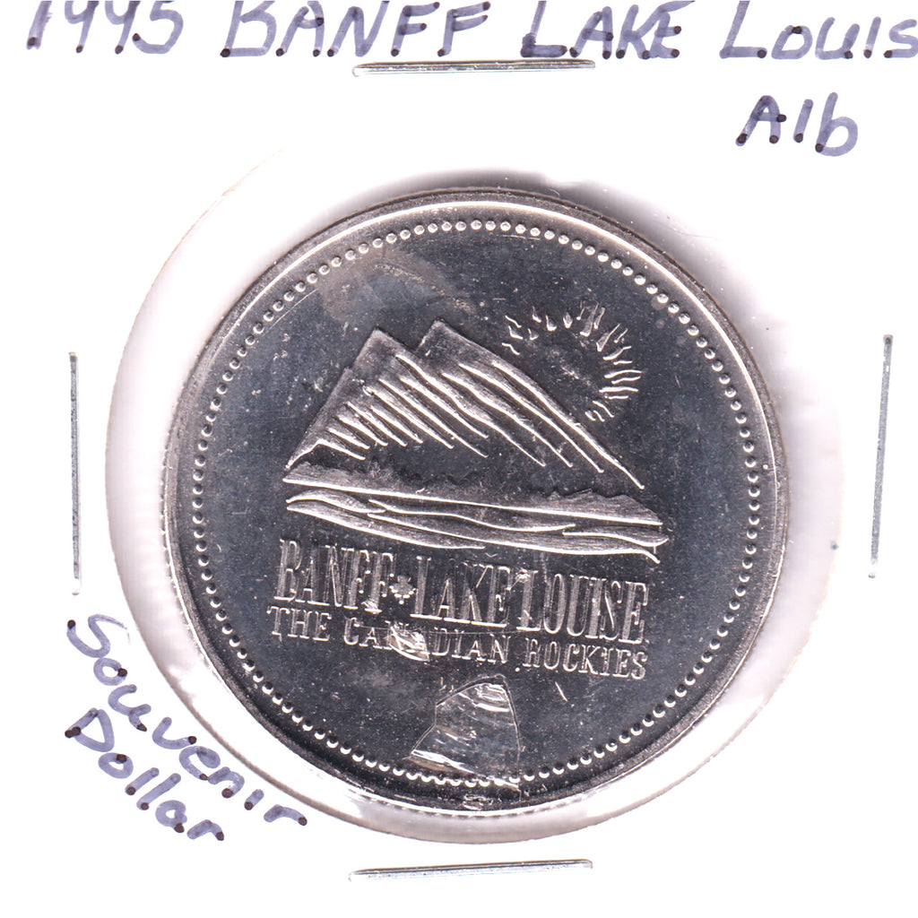 1995 Banff Lake Louise Alberta Souvenir Dollar