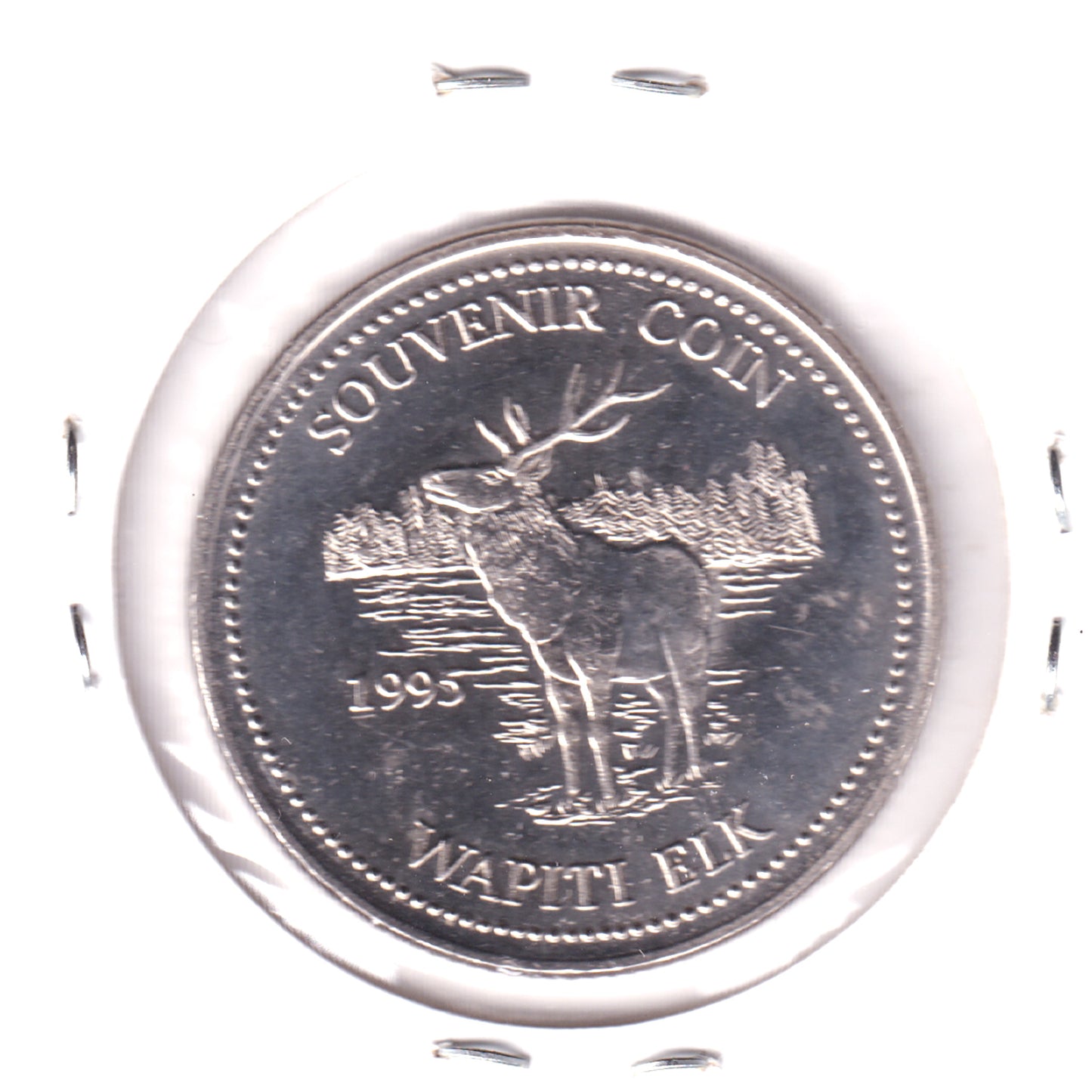 1995 Banff Lake Louise Alberta Souvenir Dollar