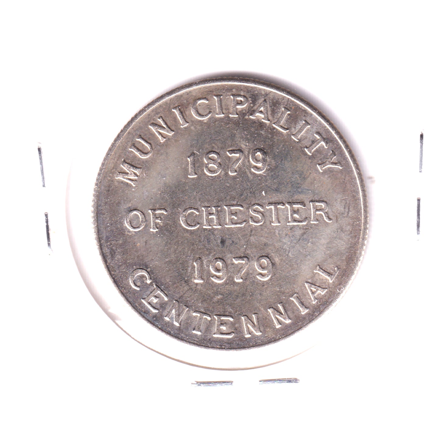 1979 Chester, NS Municipality of Chester Centennial Dollar Token