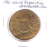 1986 World Exposition Vancouver Token