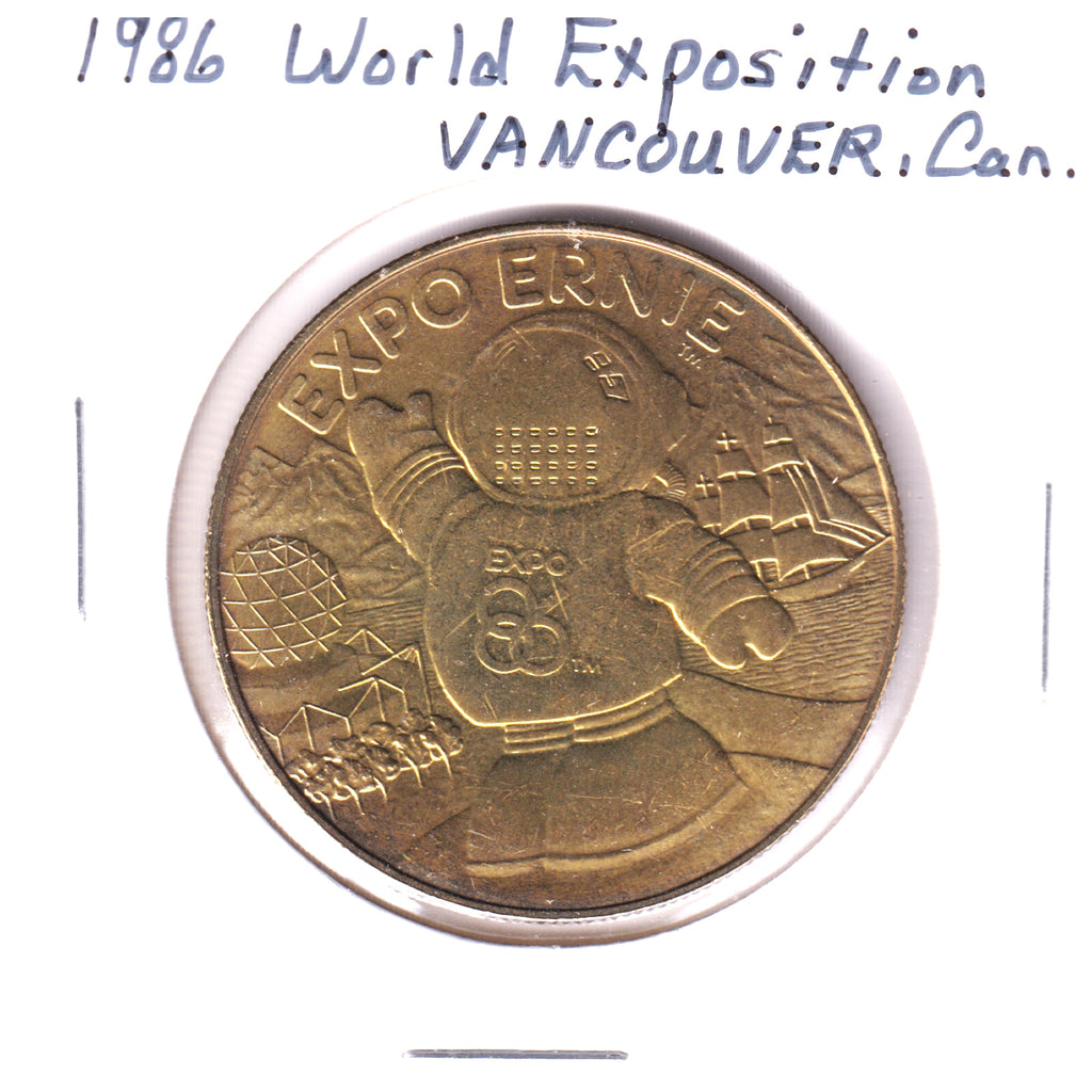 1986 World Exposition Vancouver Token