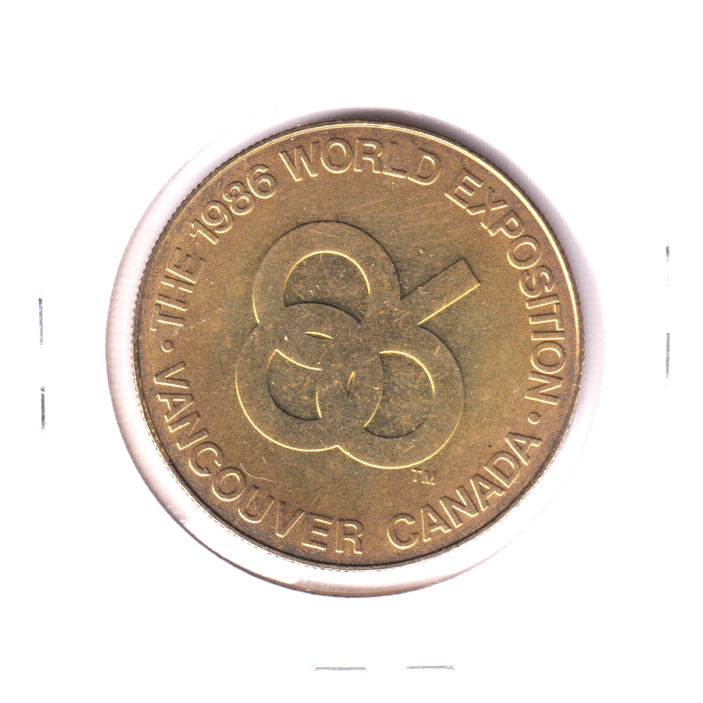 1986 World Exposition Vancouver Token