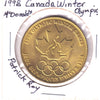 1998 McDonalds Canada Winter Olympics Patrick Roy Token
