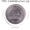 1983 Campbellton, NB 25th Anniversary Trade Dollar