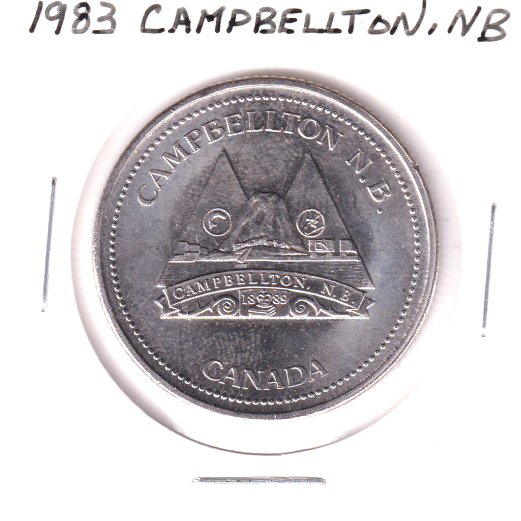 1983 Campbellton, NB 25th Anniversary Trade Dollar