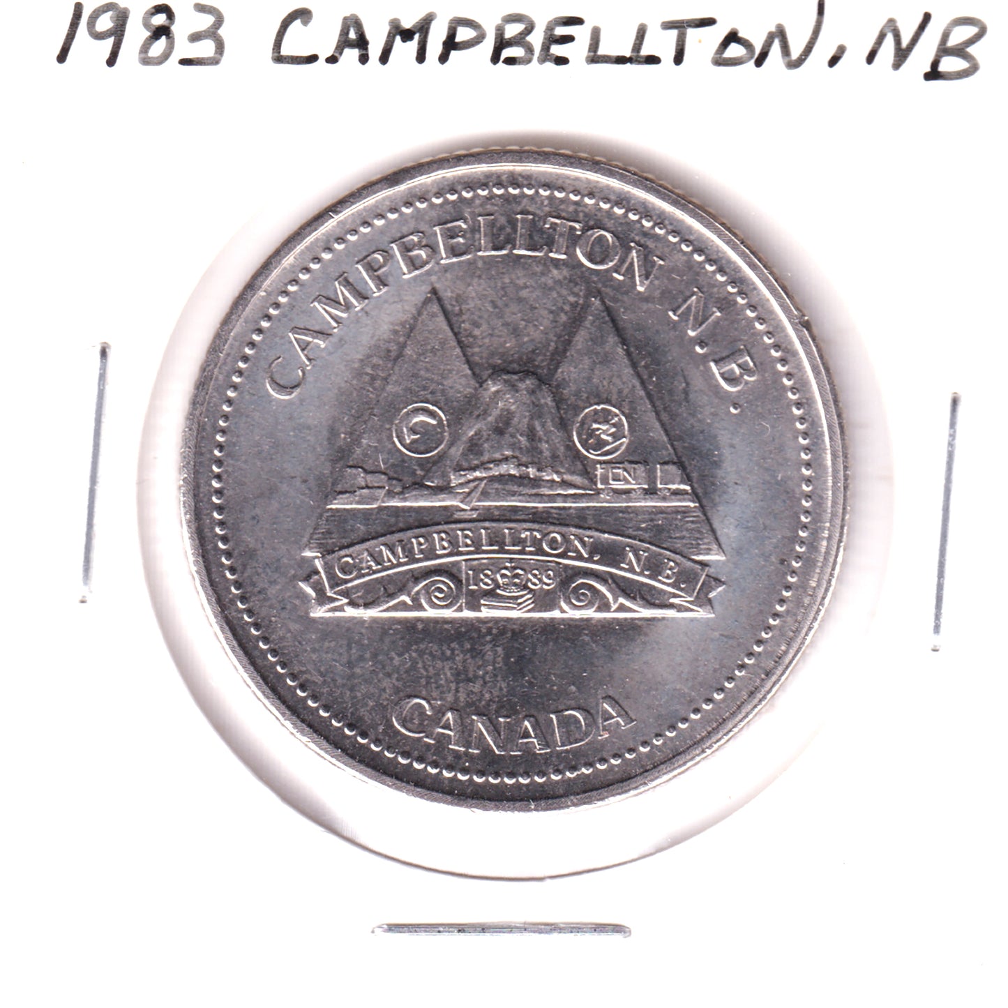 1983 Campbellton, NB 25th Anniversary Trade Dollar