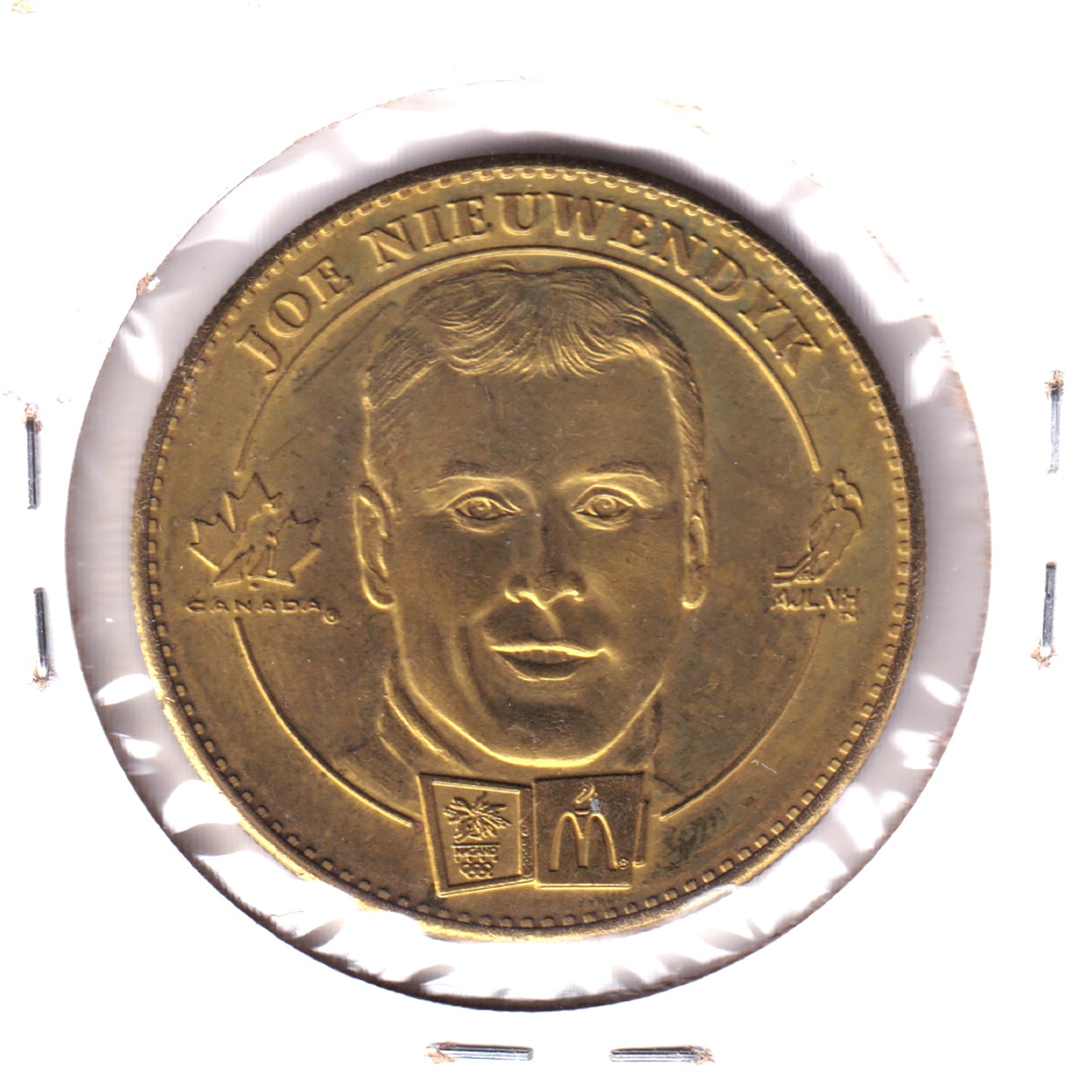 1998 McDonalds NHLPA Eric Lindros & Joe Nieuwendyk Token