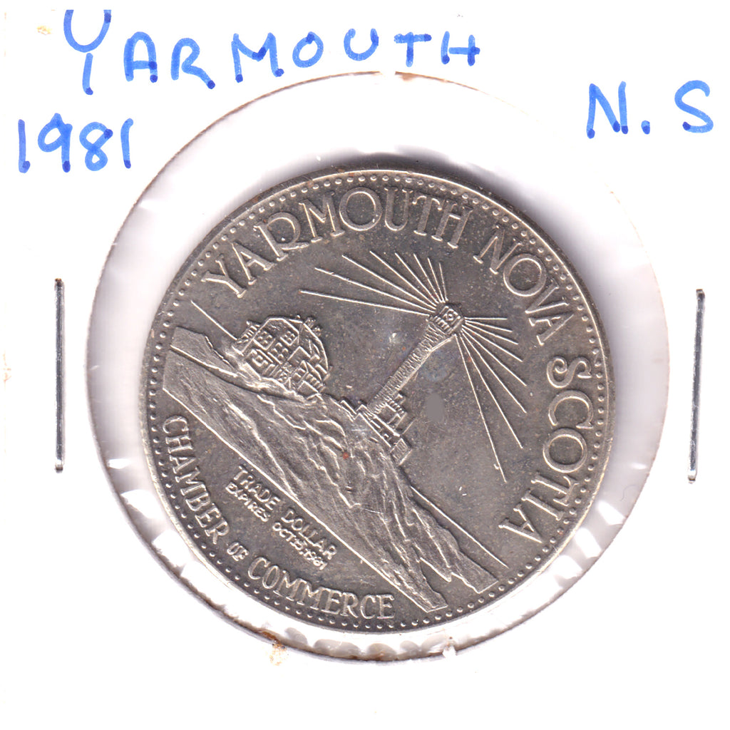1981 Yarmouth, N.S Camber of Commerce Token