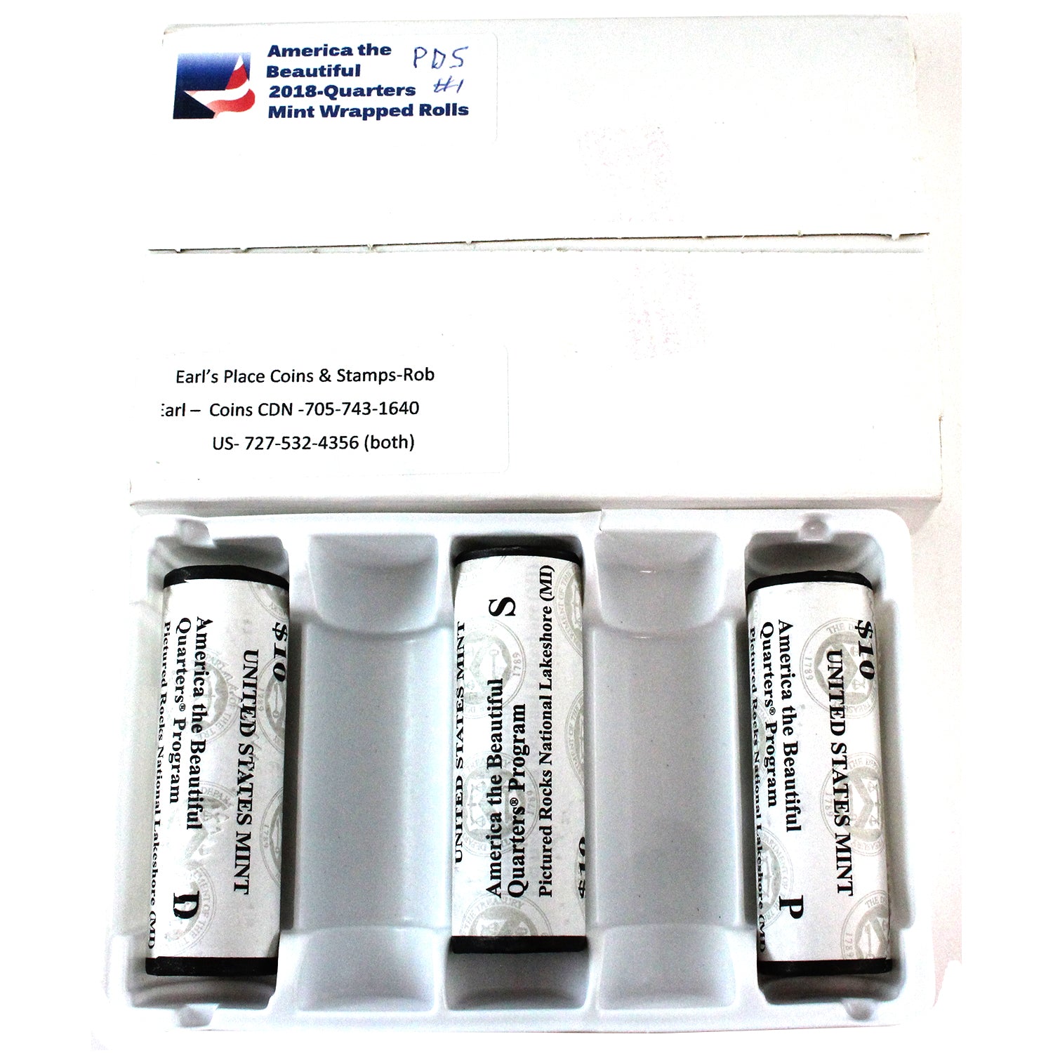 2018 YEAR SET, AMERICA'S NATIONAL PARK QUARTERS, 5 COINS ANNUAL ISSUE, BU IN SEALED PKG - Foto 9