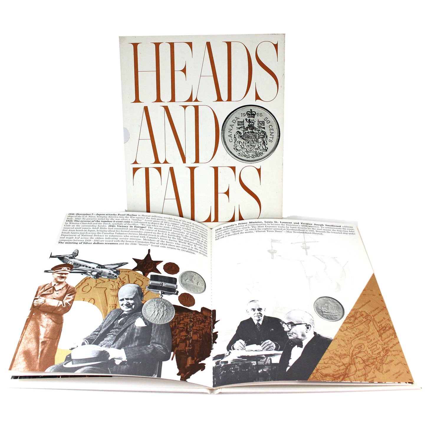 Heads and Tales, The Royal Canadian Mint 60th Anniversary of Minting (See Desc.)