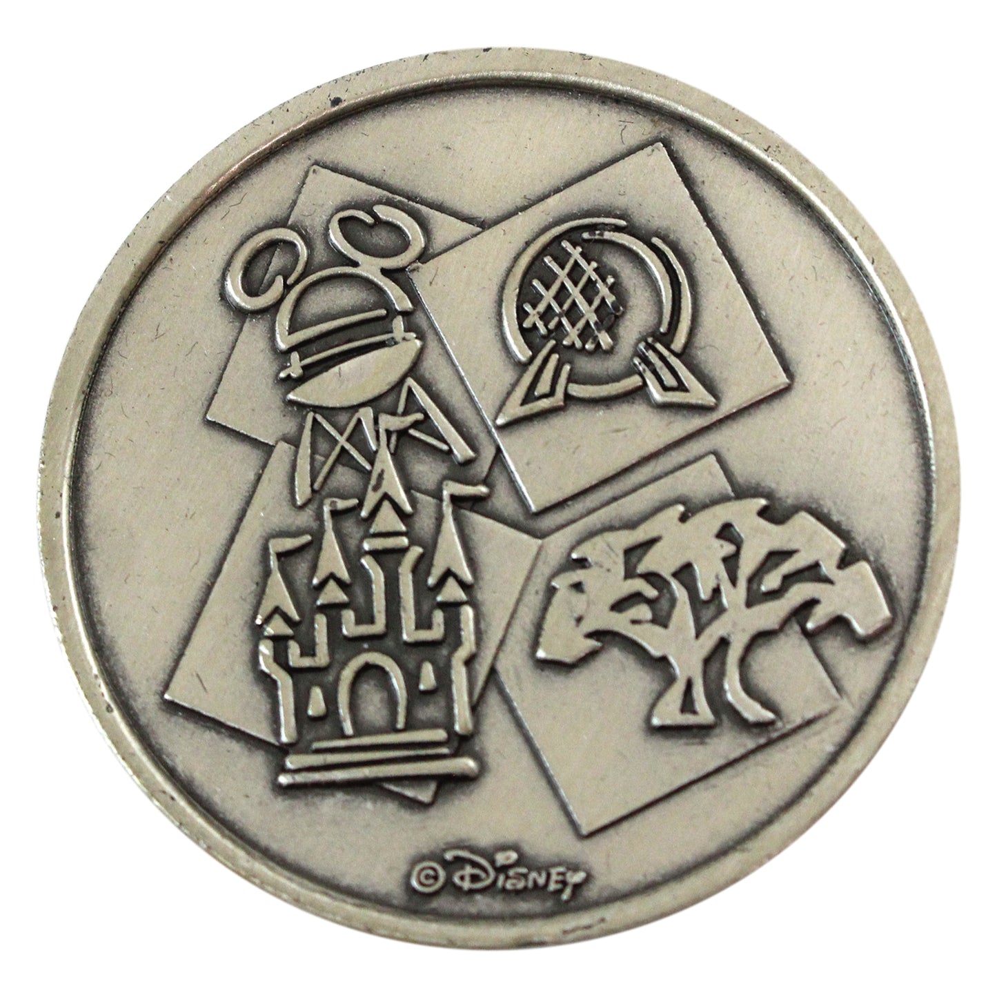 Walt Disney World Souvenir Medallion, Undated