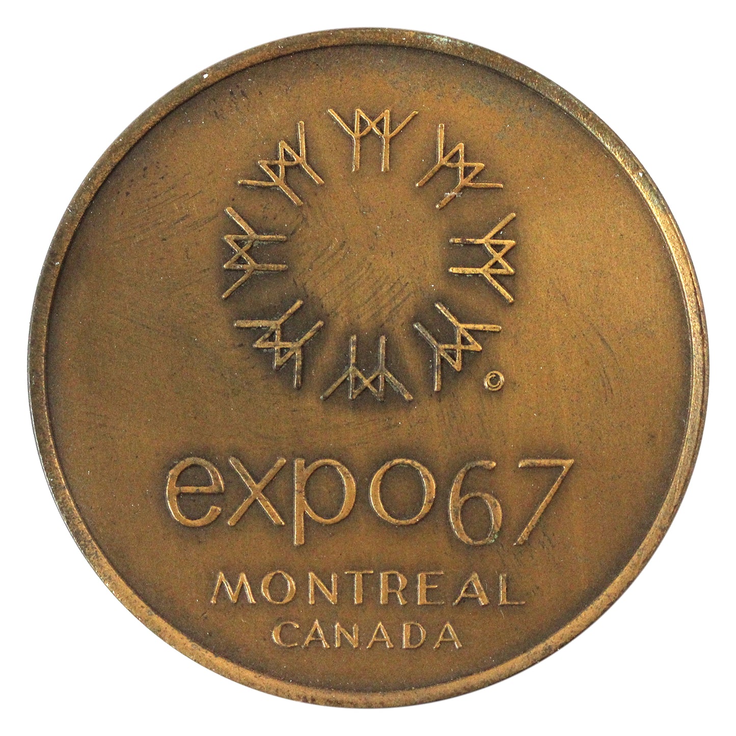 1967 Montreal Expo 67 Token