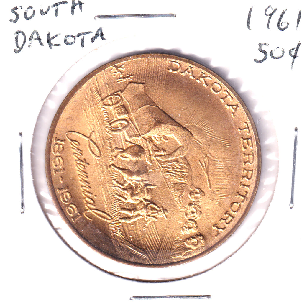 1961 South Dakota 50-Cents in Trade Token