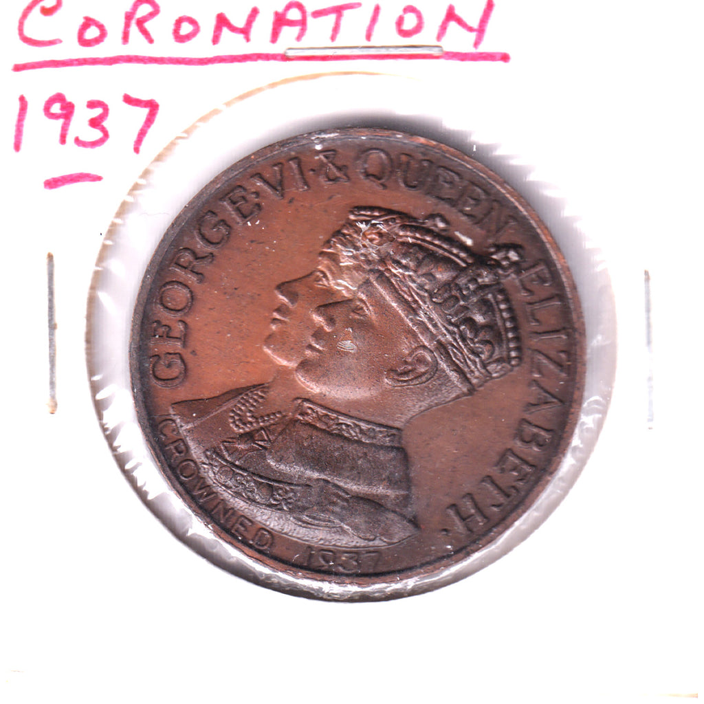 1937 Ford Motor Company of Canada Coronation of George VI & Queen Elizabeth Medal