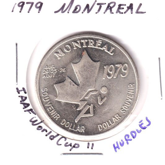 1979 Montreal IAAF World Cup Hurdles Token