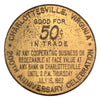 1962 Charlottesville, Virginia 50-Cents Trade Token