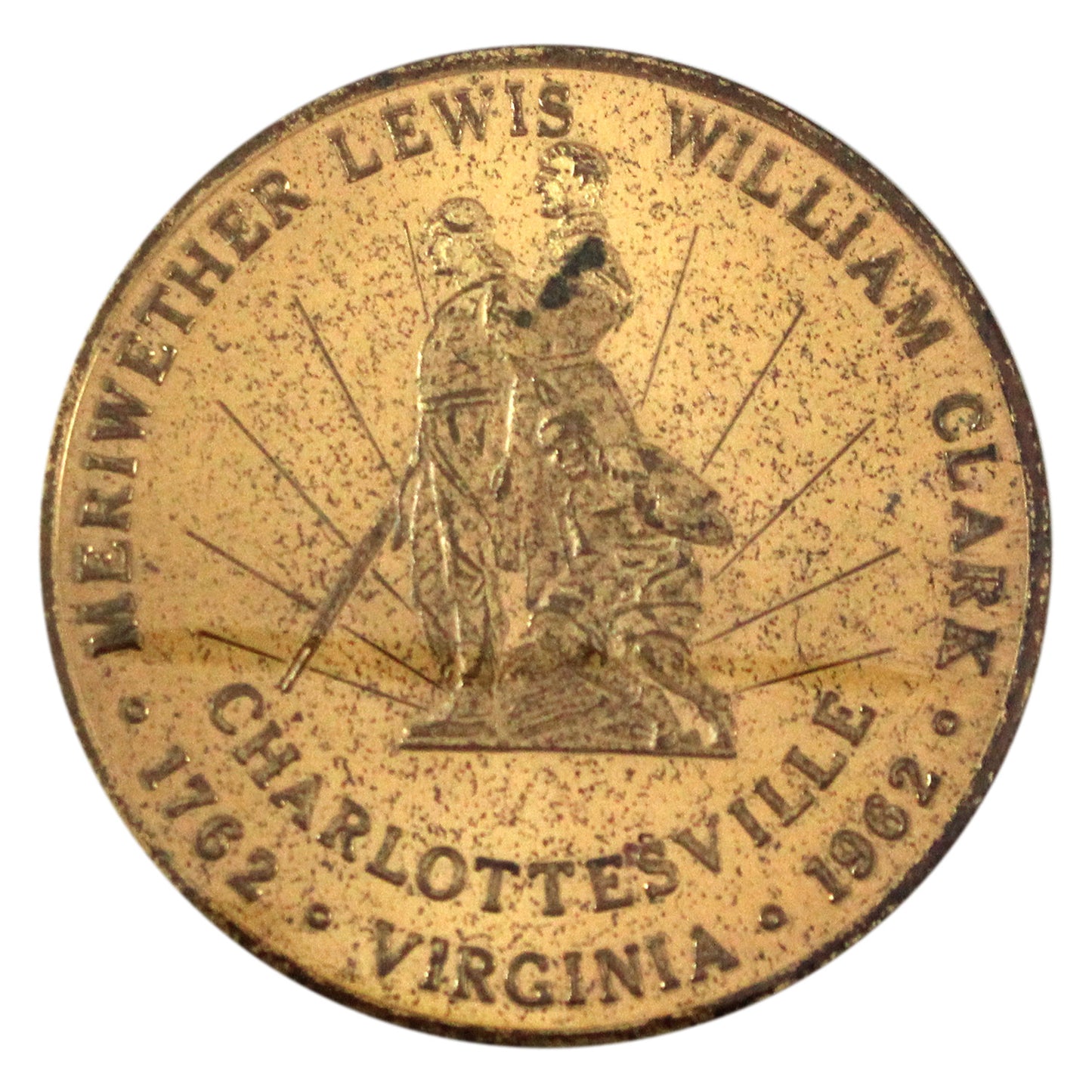 1962 Charlottesville, Virginia 50-Cents Trade Token