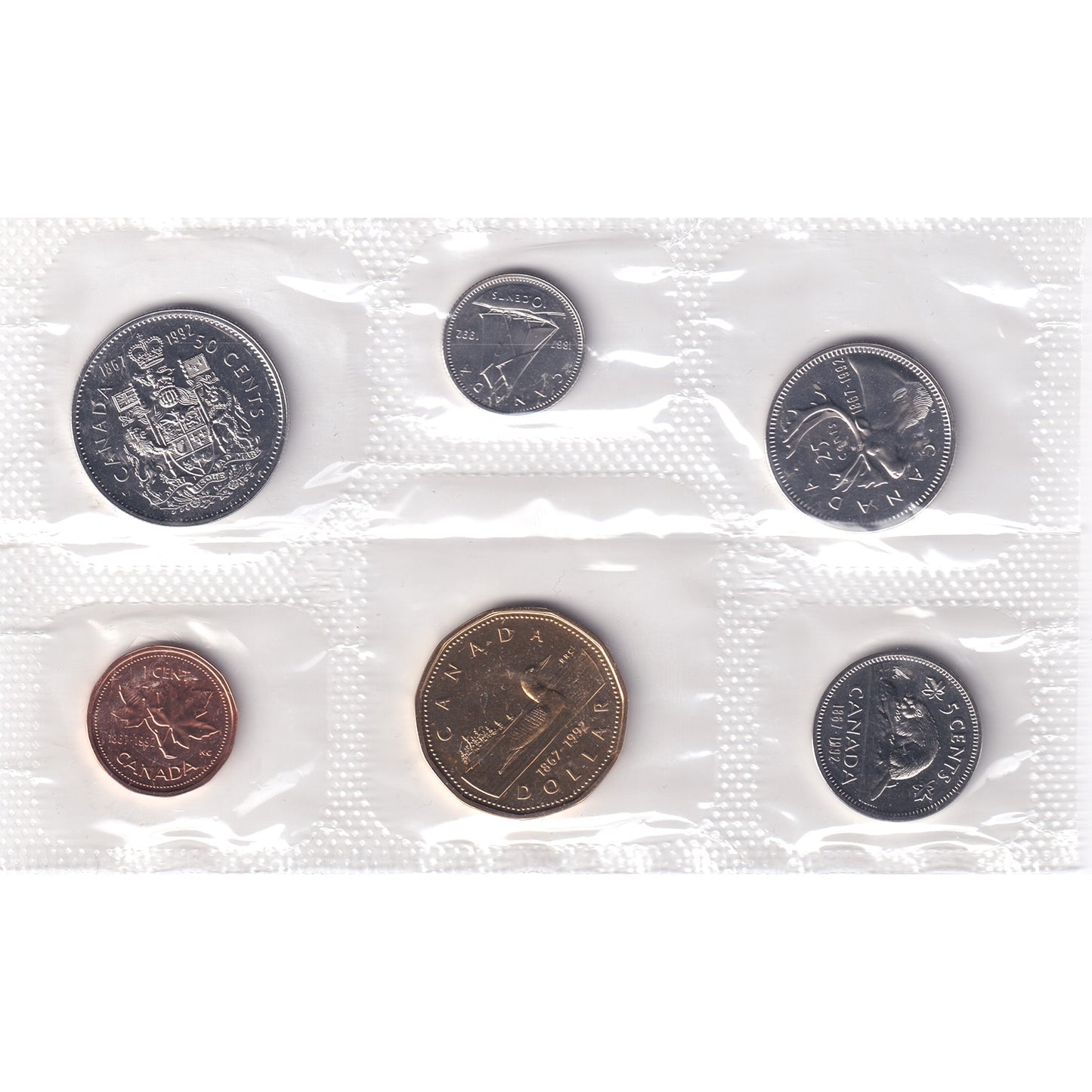 1992 Canada Proof Like Set in Original Pliofilm