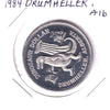 1984 Drumheller, AB Dinosaur Dollar Token